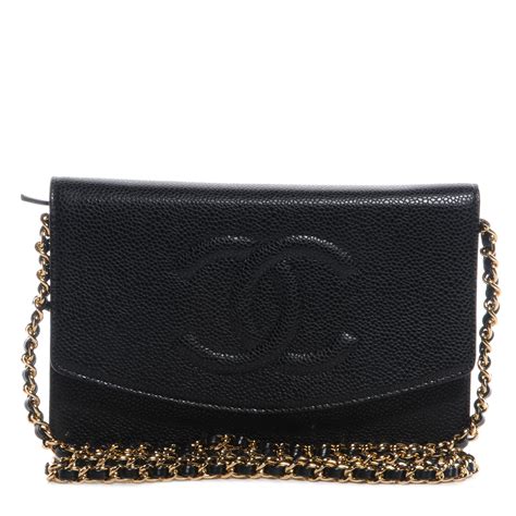 chanel caviar timeless cc wallet on chain|Classic Wallet On Chain Lambskin Black .